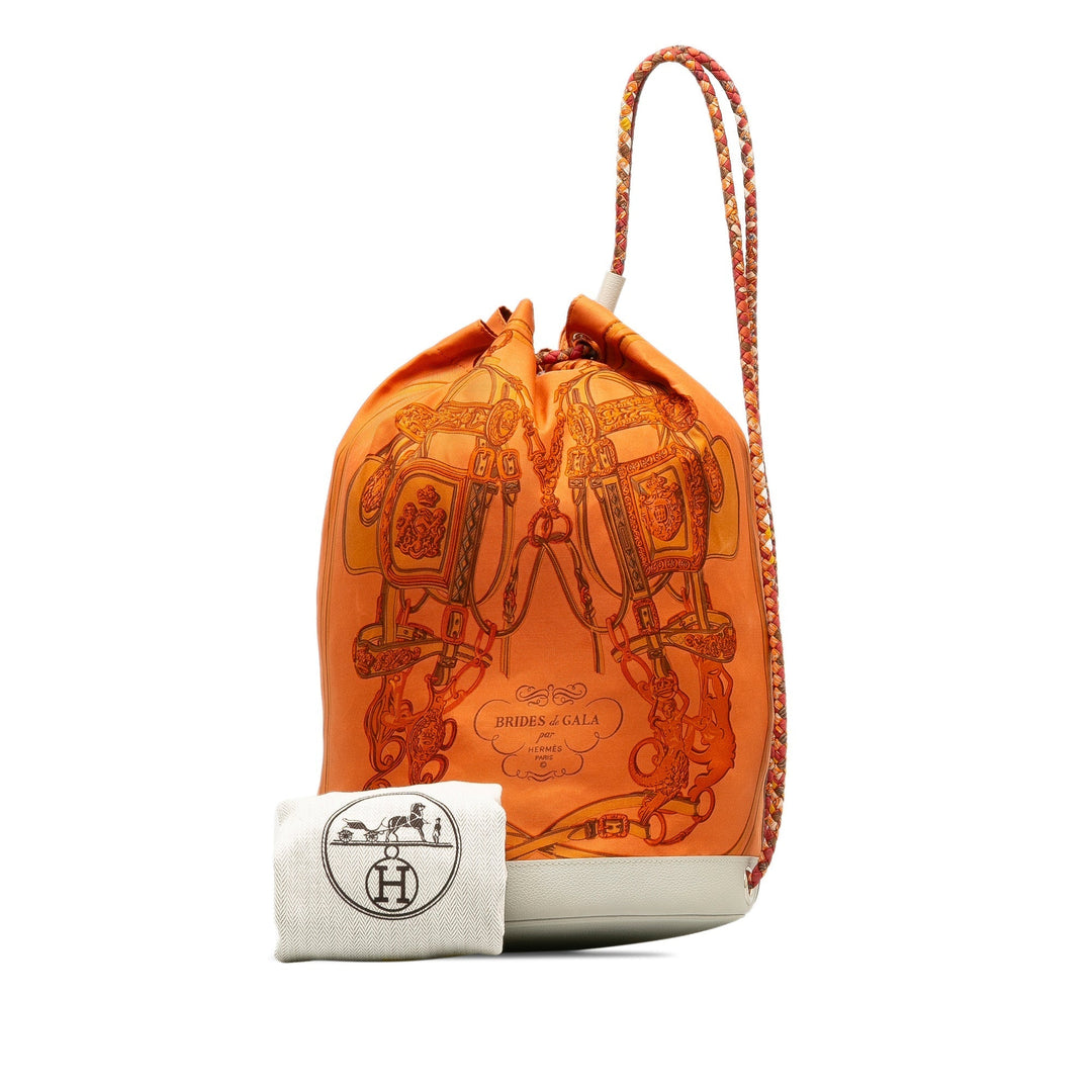 Top quality Hermes Brides de Gala Soie Cool 22 Bucket Bag