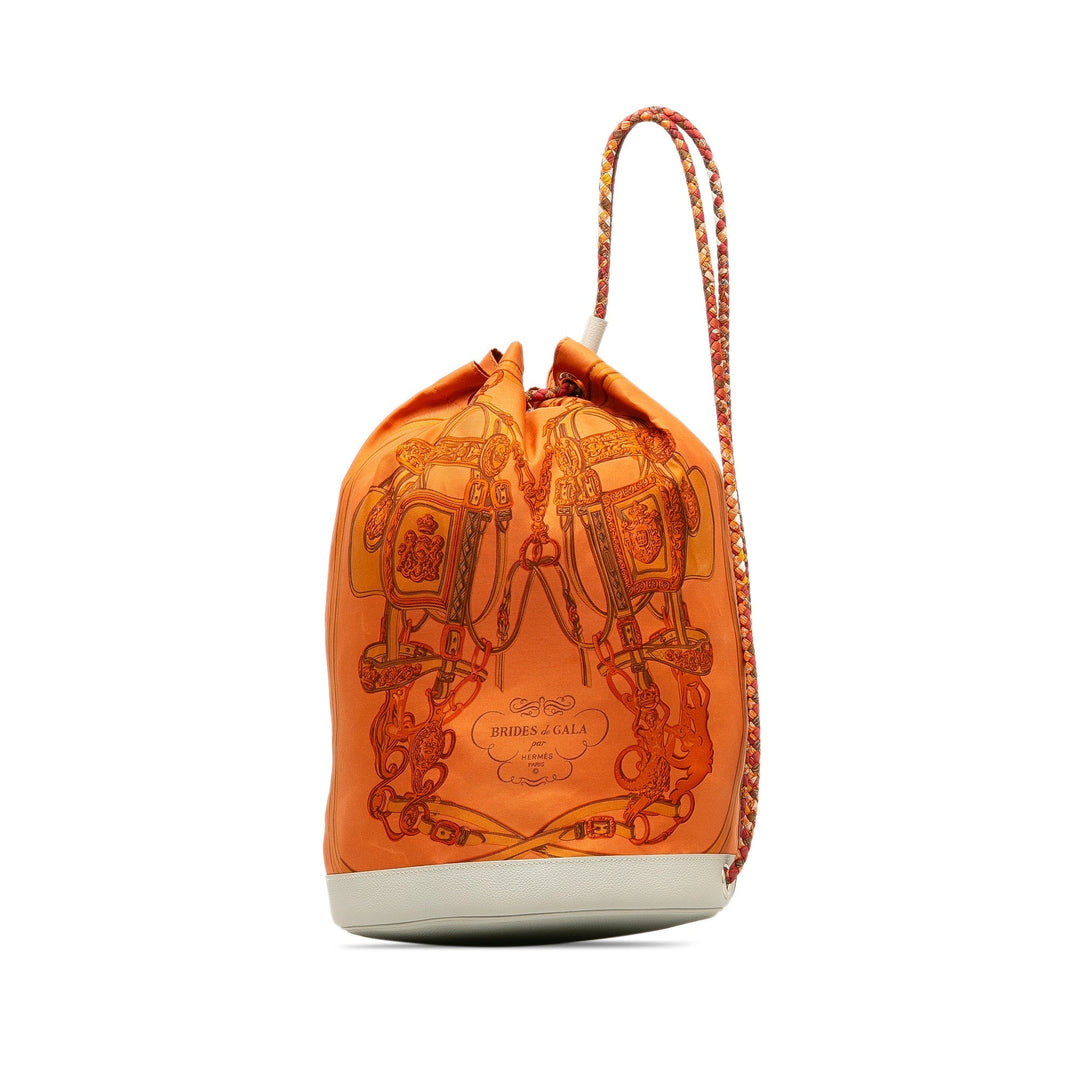 Top quality Hermes Brides de Gala Soie Cool 22 Bucket Bag