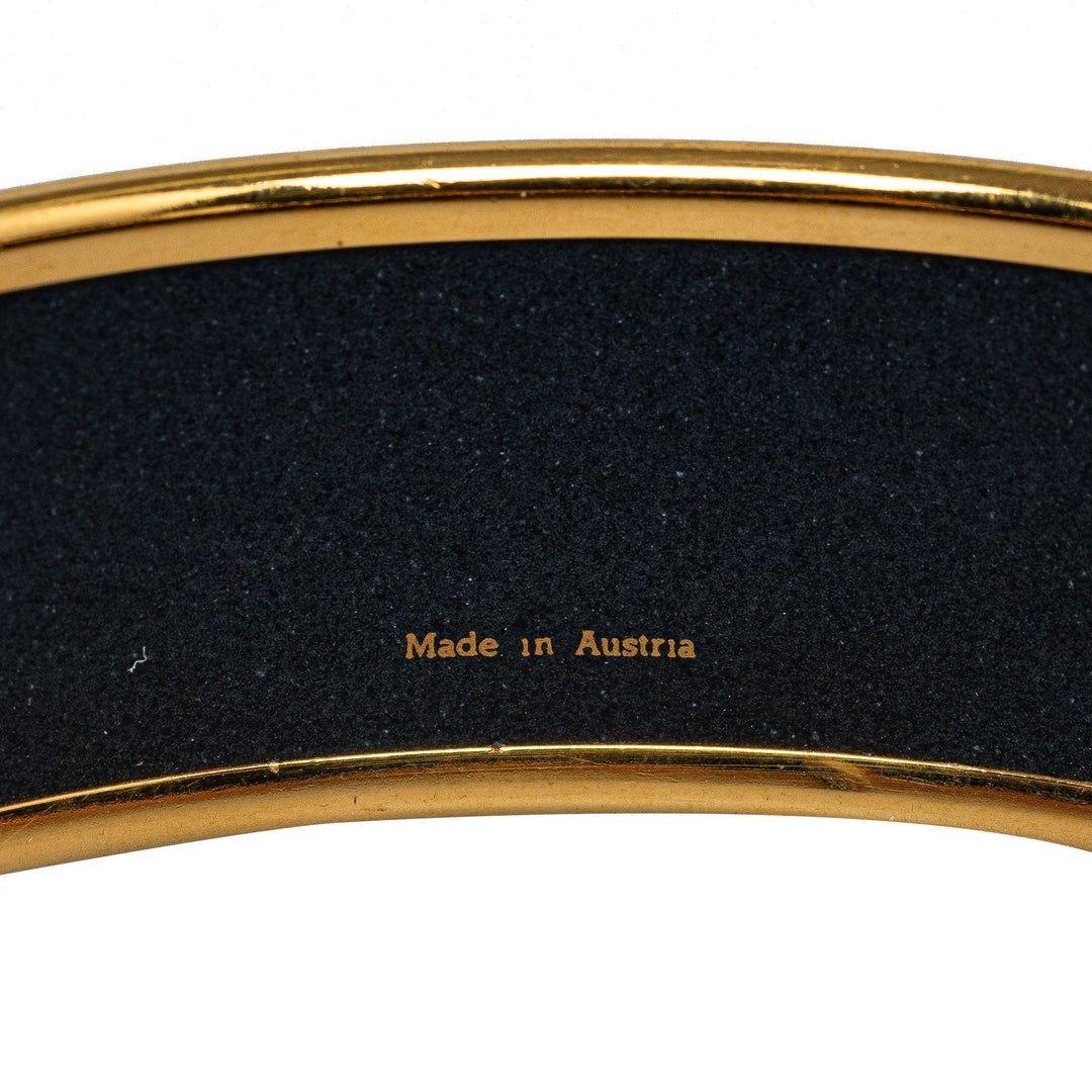 Top quality Hermes Wide Enamel Bangle Costume Bracelet