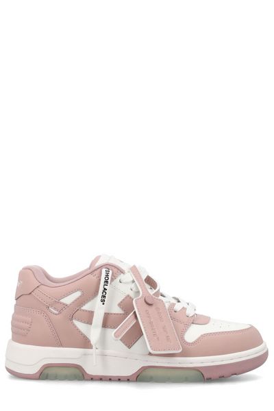 OUT OF OFFICE WHITE/PINK SNEAKER