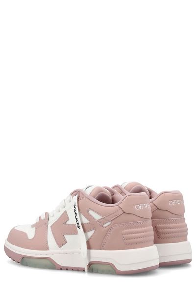 OUT OF OFFICE WHITE/PINK SNEAKER