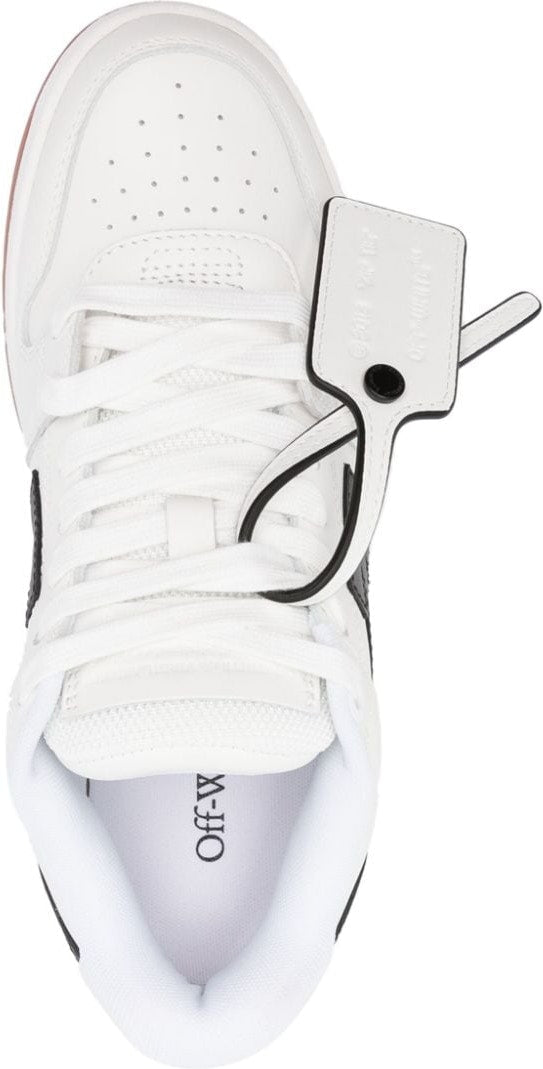OFF WHITE LEATHER SNEAKERS
