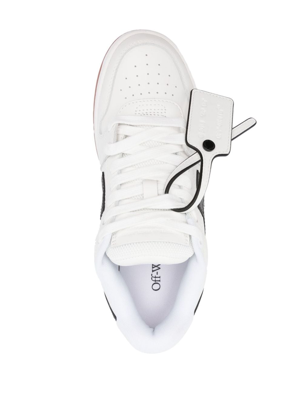 OUT OF OFFICE WHITE/BLACK SNEAKER