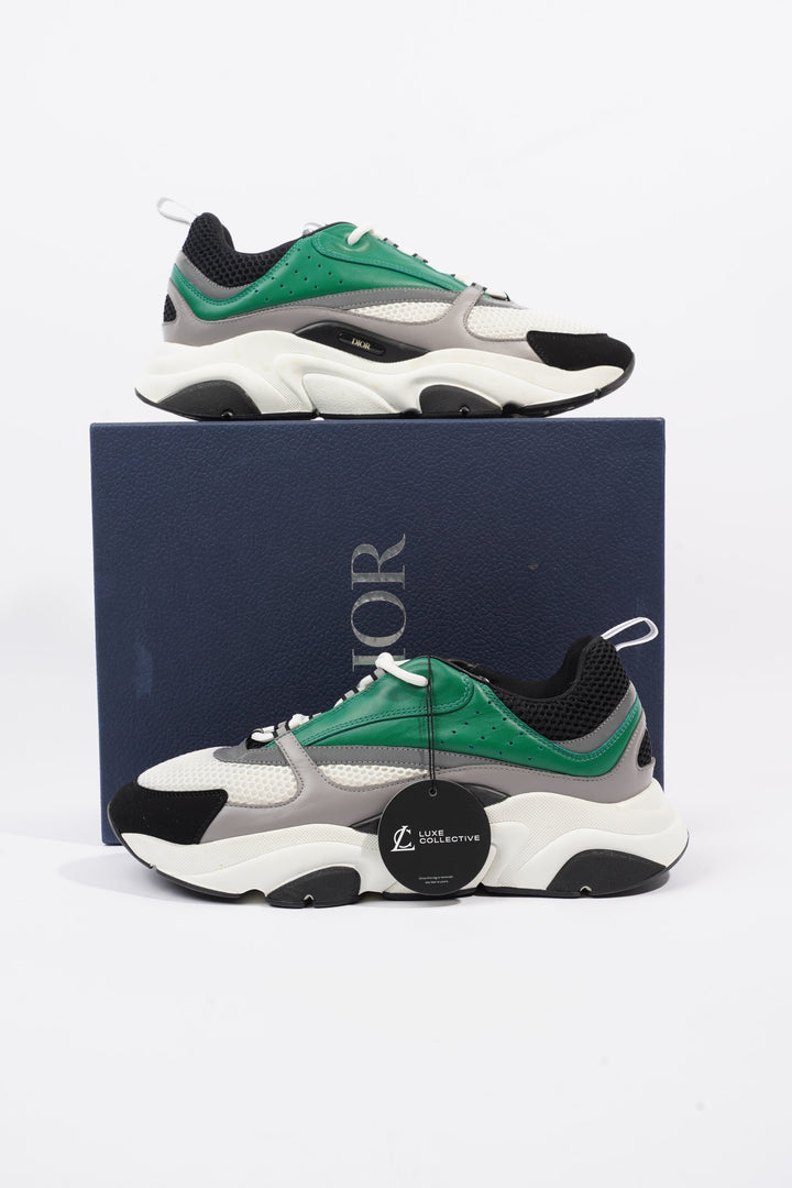 Christian Dior B22 White / Green / Grey Mesh EU 45 / UK 11