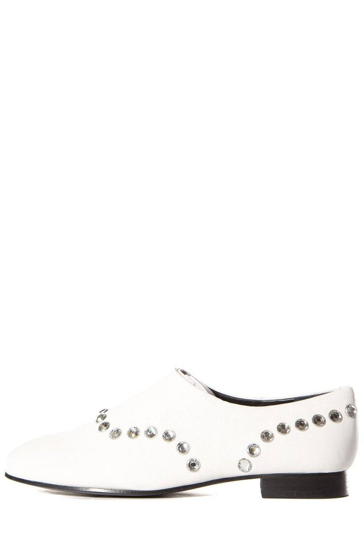 Opening Ceremony White Leather Slip-On Oxford SZ 39