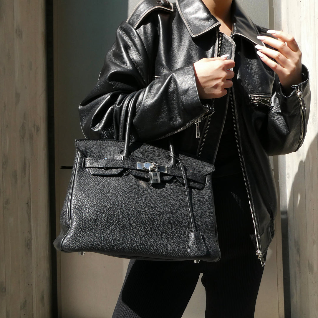 Hermes 2011 BIRKIN 30 Black Togo