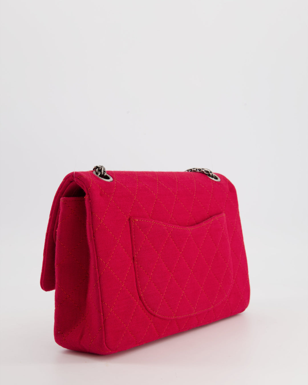 *FIRE PRICE* Chanel Red Medium Reissue 2.55 Double Flap Bag in Quilted Fabric with Ruthenium Hardware RRP - ¬£8,530