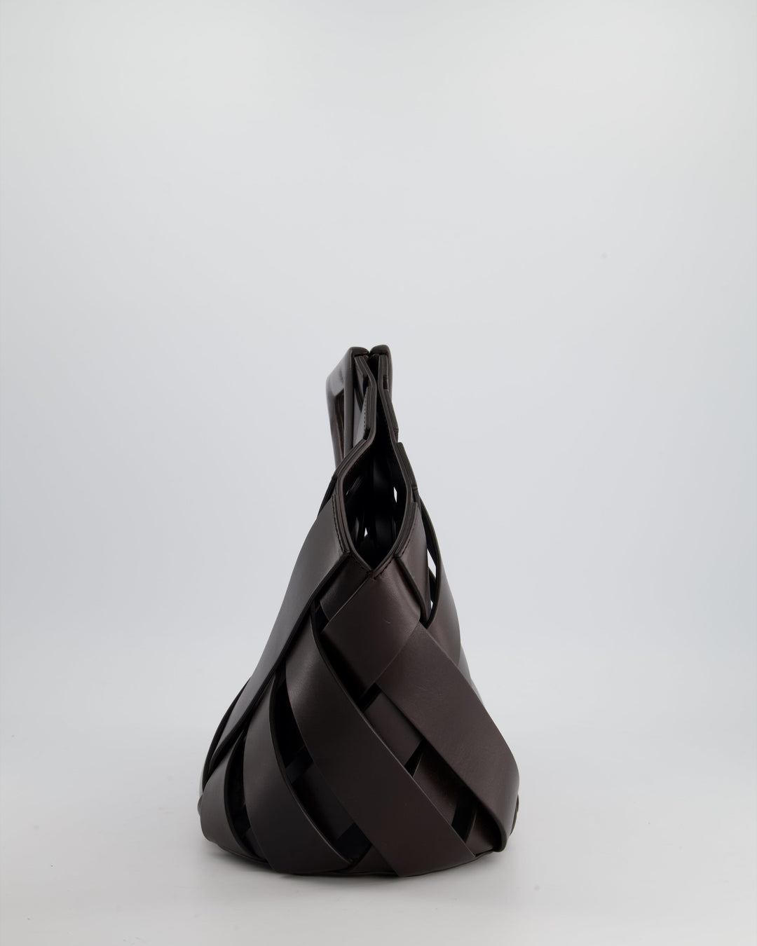 *FIRE PRICE* Bottega veneta Chocolate Medium Intreccio Point Bag in Calfskin Leather with Leather Hardware RRP £2750