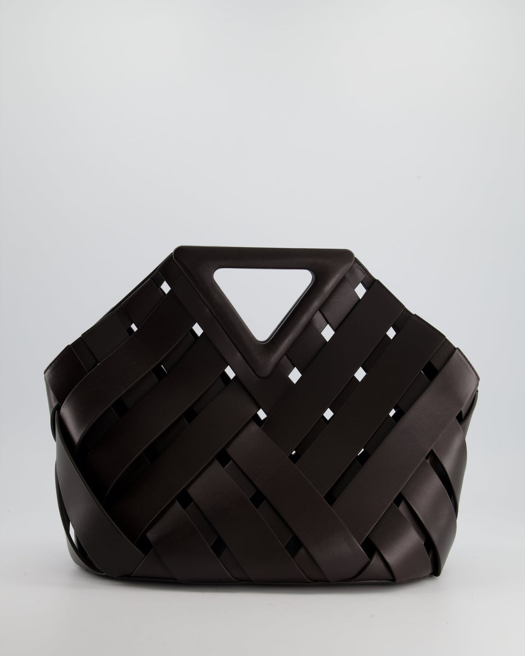 *FIRE PRICE* Bottega veneta Chocolate Medium Intreccio Point Bag in Calfskin Leather with Leather Hardware RRP £2750