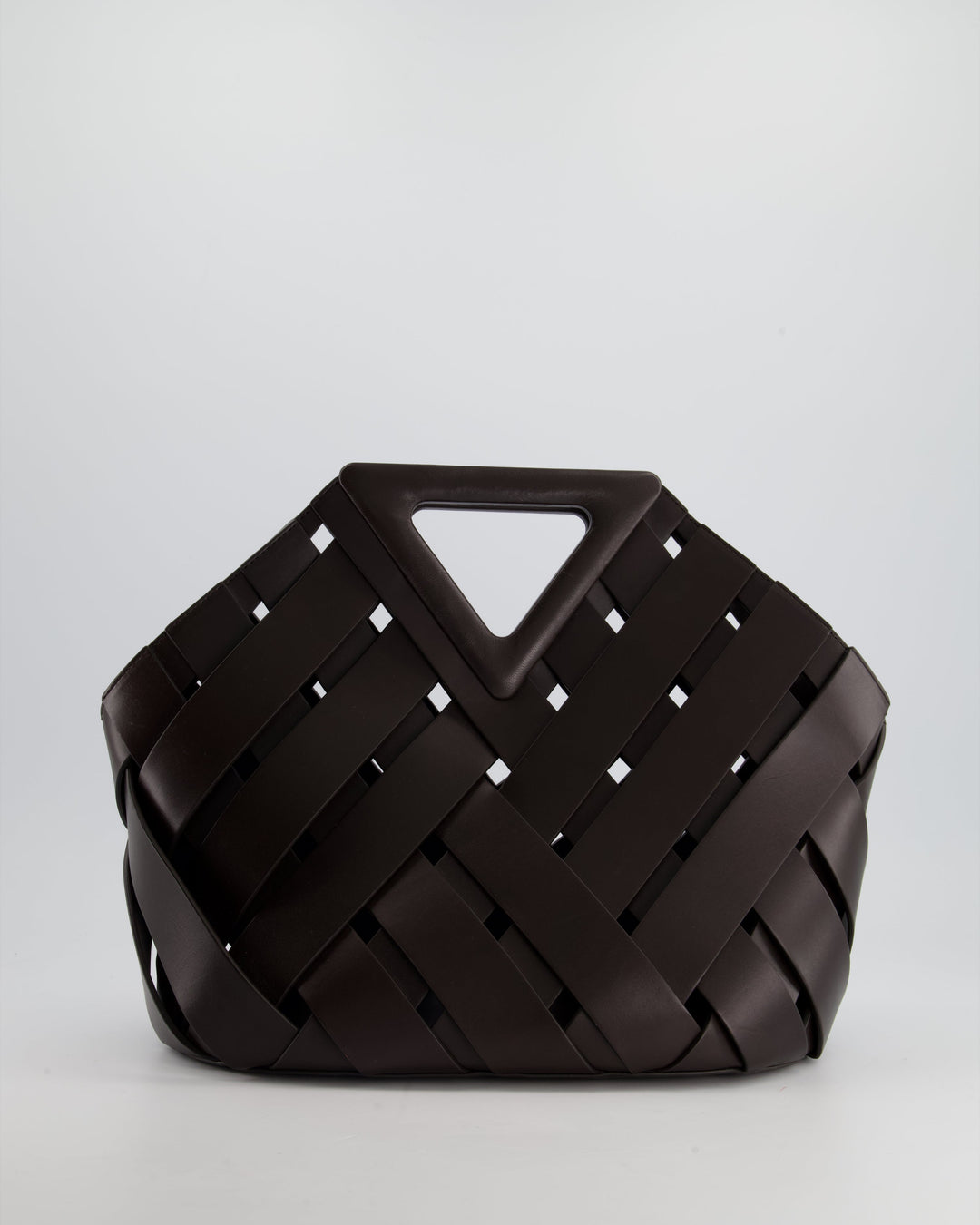 *FIRE PRICE* Top Quality Bottega Veneta Chocolate Medium Intreccio Point Bag in Calfskin Leather with Leather Hardware RRP £2750