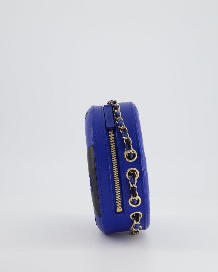 *RARE & FIRE PRICE* Top Quality Chanel La Pausa Coco Lifesaver Bag in Navy, Black with Champagne Gold Hardware