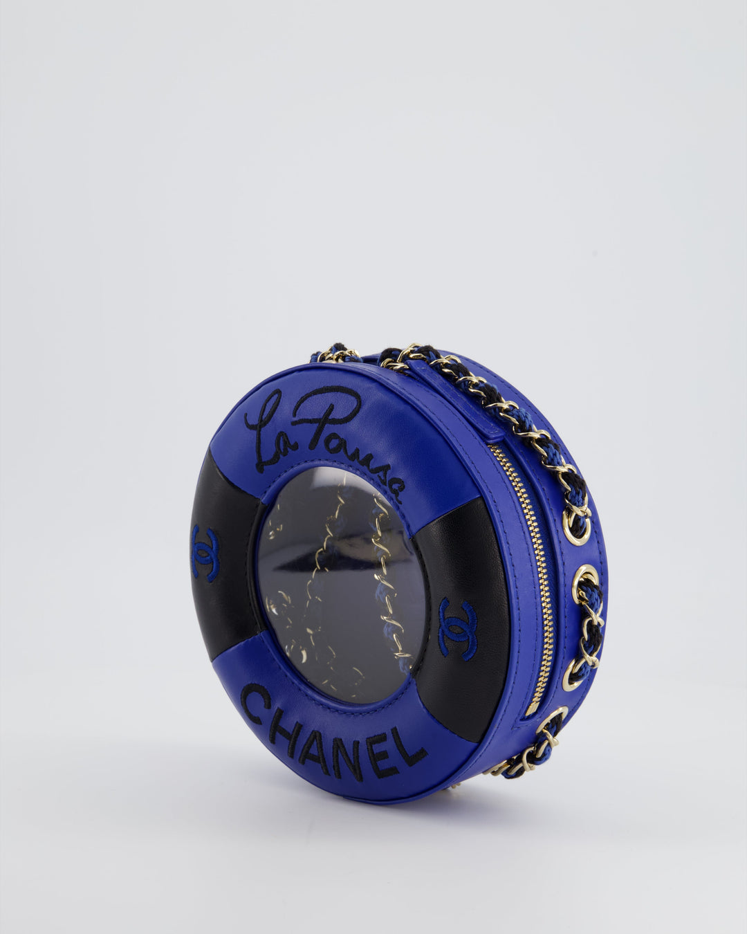 *RARE & FIRE PRICE* Top Quality Chanel La Pausa Coco Lifesaver Bag in Navy, Black with Champagne Gold Hardware