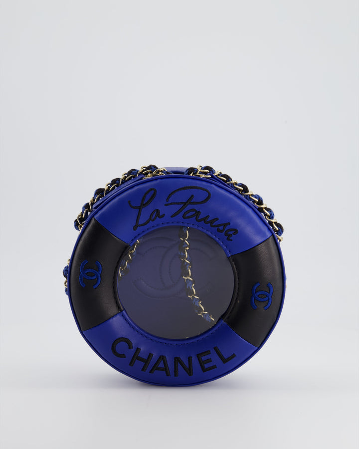 *RARE & FIRE PRICE* Top Quality Chanel La Pausa Coco Lifesaver Bag in Navy, Black with Champagne Gold Hardware