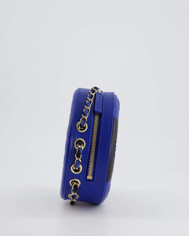 *RARE & FIRE PRICE* Top Quality Chanel La Pausa Coco Lifesaver Bag in Navy, Black with Champagne Gold Hardware