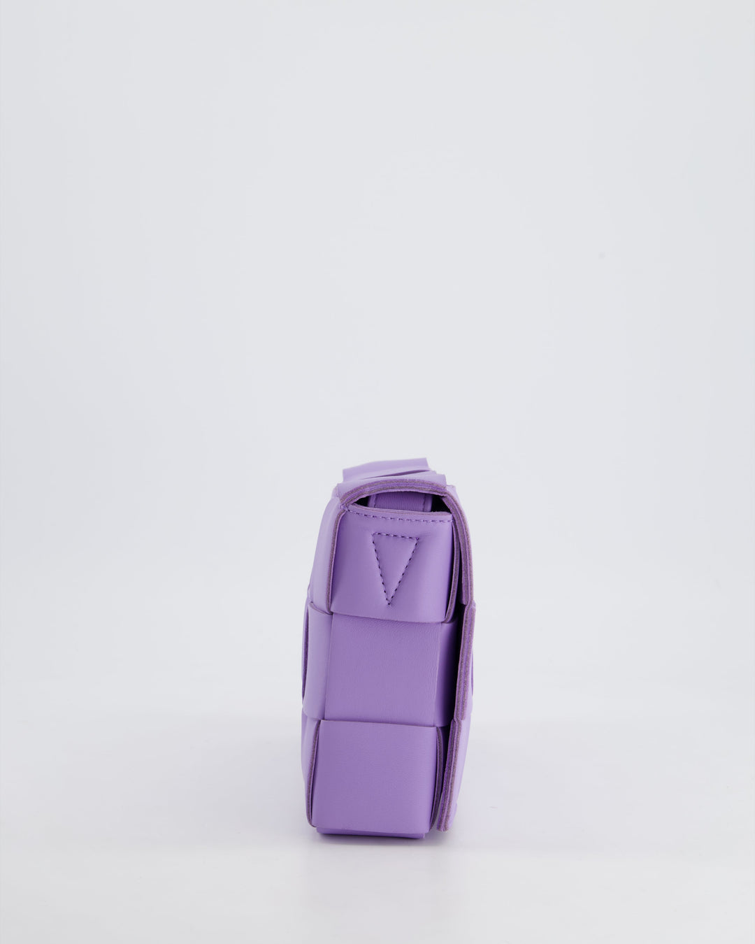 *RARE COLOUR* Top Quality Bottega Veneta Lilac Small Cassette Intrecciato Cross-Body Bag RRP £1,970