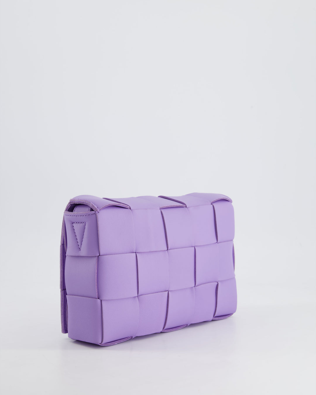 *RARE COLOUR* Top Quality Bottega Veneta Lilac Small Cassette Intrecciato Cross-Body Bag RRP £1,970