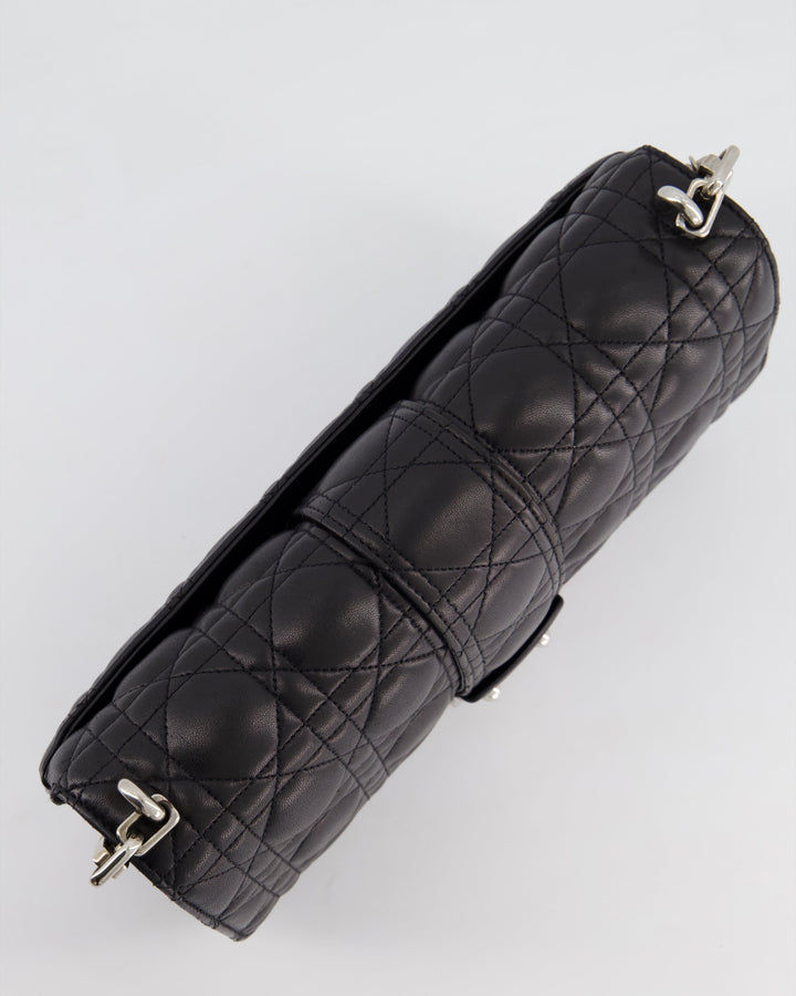 Christian Top quality Dior Black Cannage Miss Top quality Dior Leather Bag With Silver Hardware