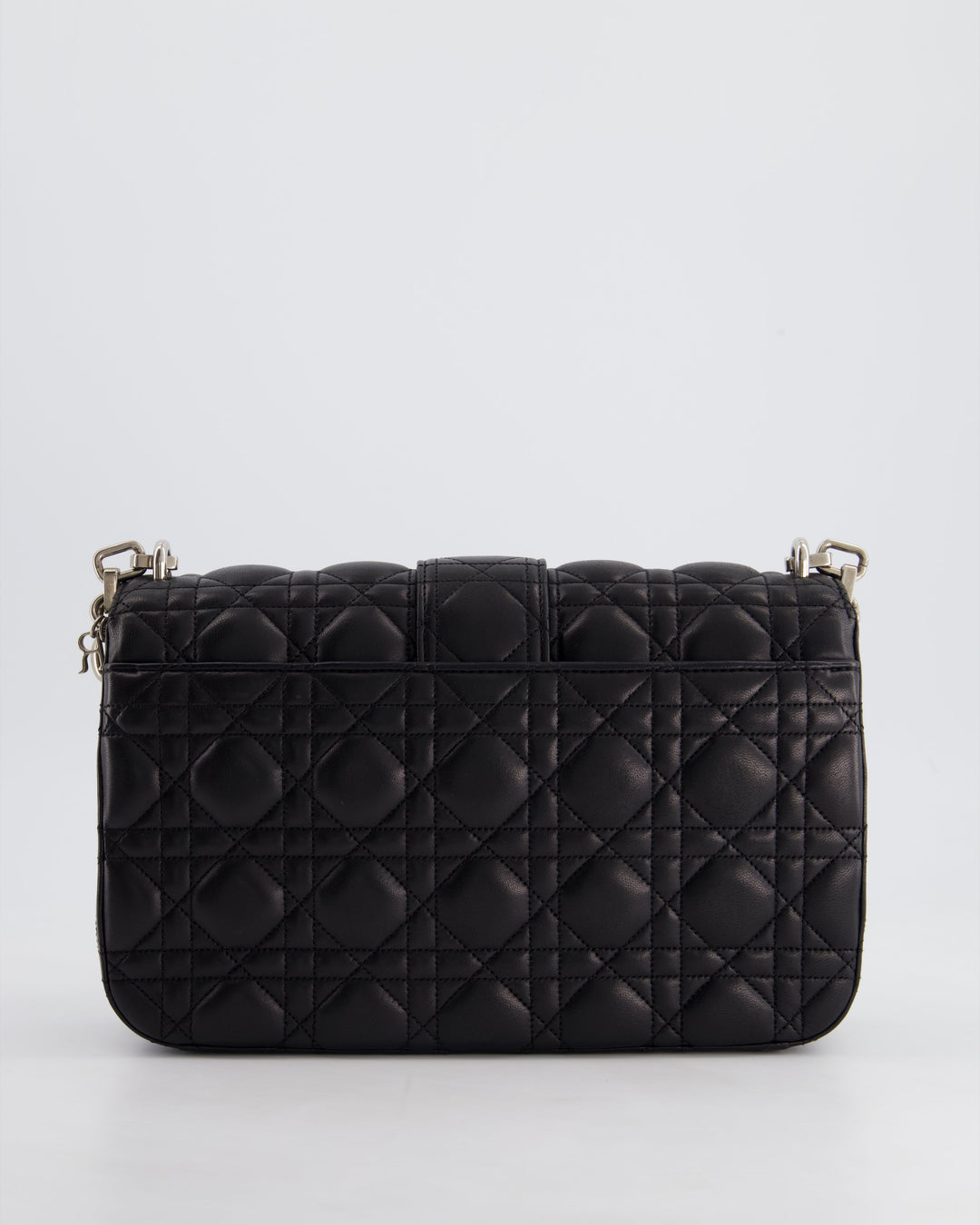 Christian Top quality Dior Black Cannage Miss Top quality Dior Leather Bag With Silver Hardware