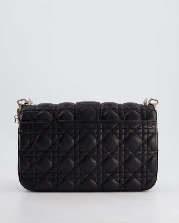 Christian Top quality Dior Black Cannage Miss Top quality Dior Leather Bag With Silver Hardware