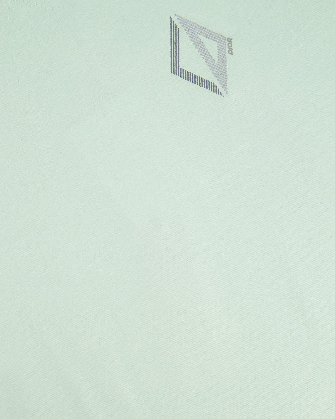 Christian Dior Menswear Mint "CD Diamond Logo" T-Shirt Size XXS (UK 32)