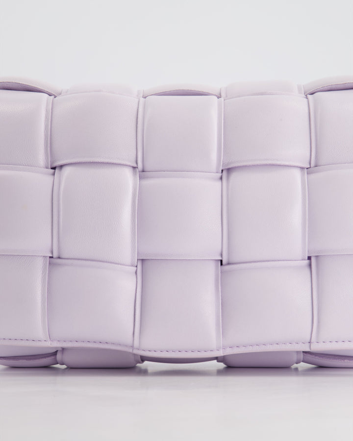 *HOT & FIRE PRICE* Top Quality Bottega Veneta Pale Lilac Padded Cassette Bag with Gold Hardware RRP £2,780
