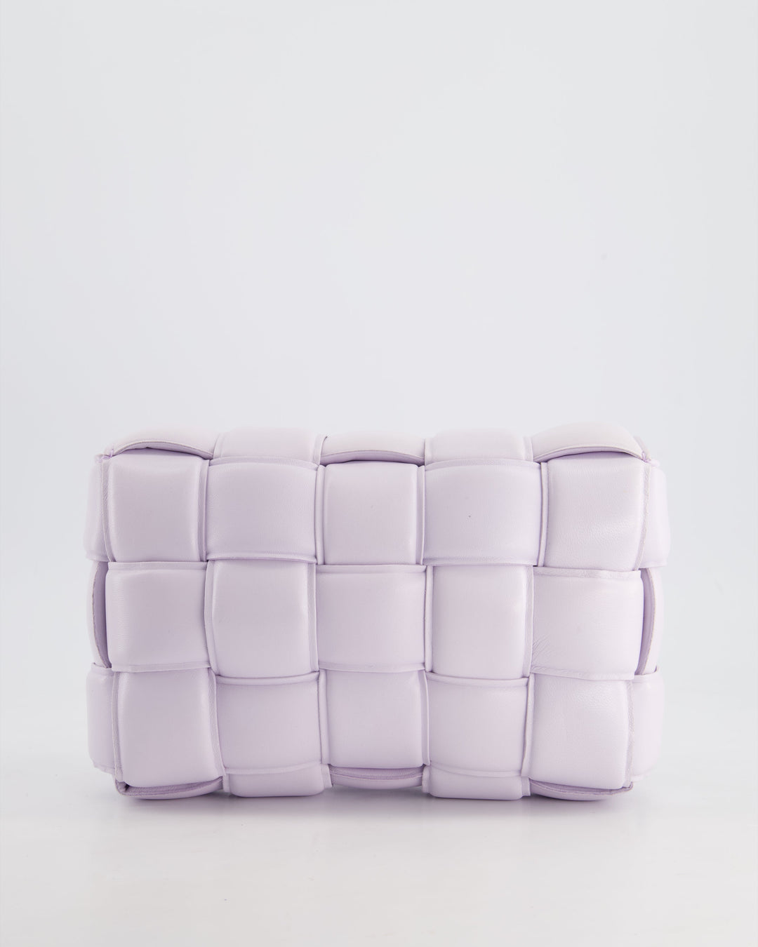 *HOT & FIRE PRICE* Top Quality Bottega Veneta Pale Lilac Padded Cassette Bag with Gold Hardware RRP £2,780
