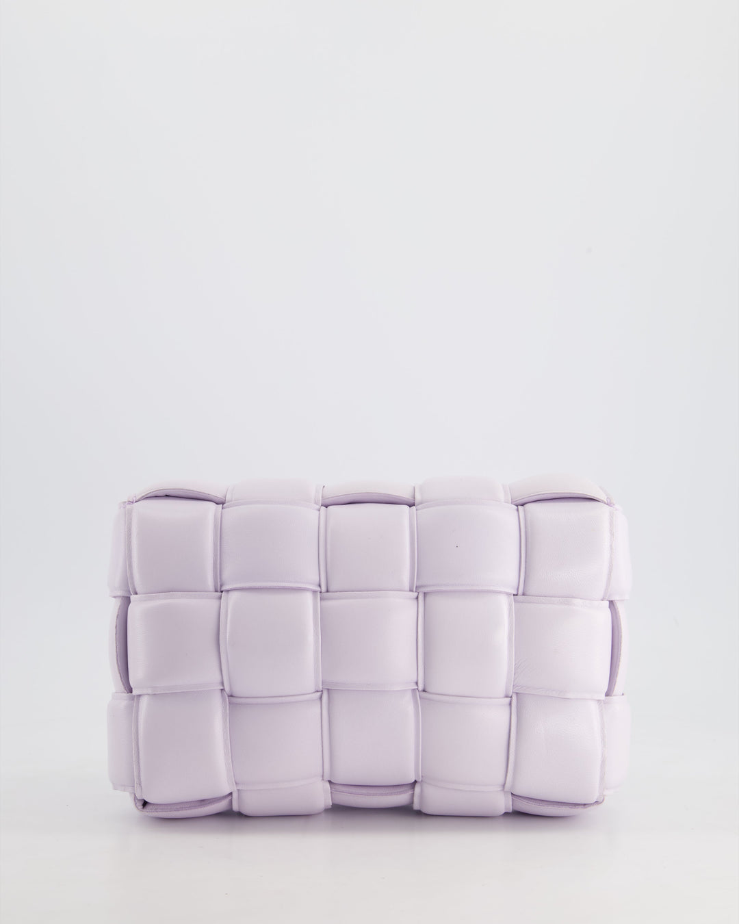 *HOT & FIRE PRICE* Top Quality Bottega Veneta Pale Lilac Padded Cassette Bag with Gold Hardware RRP £2,780