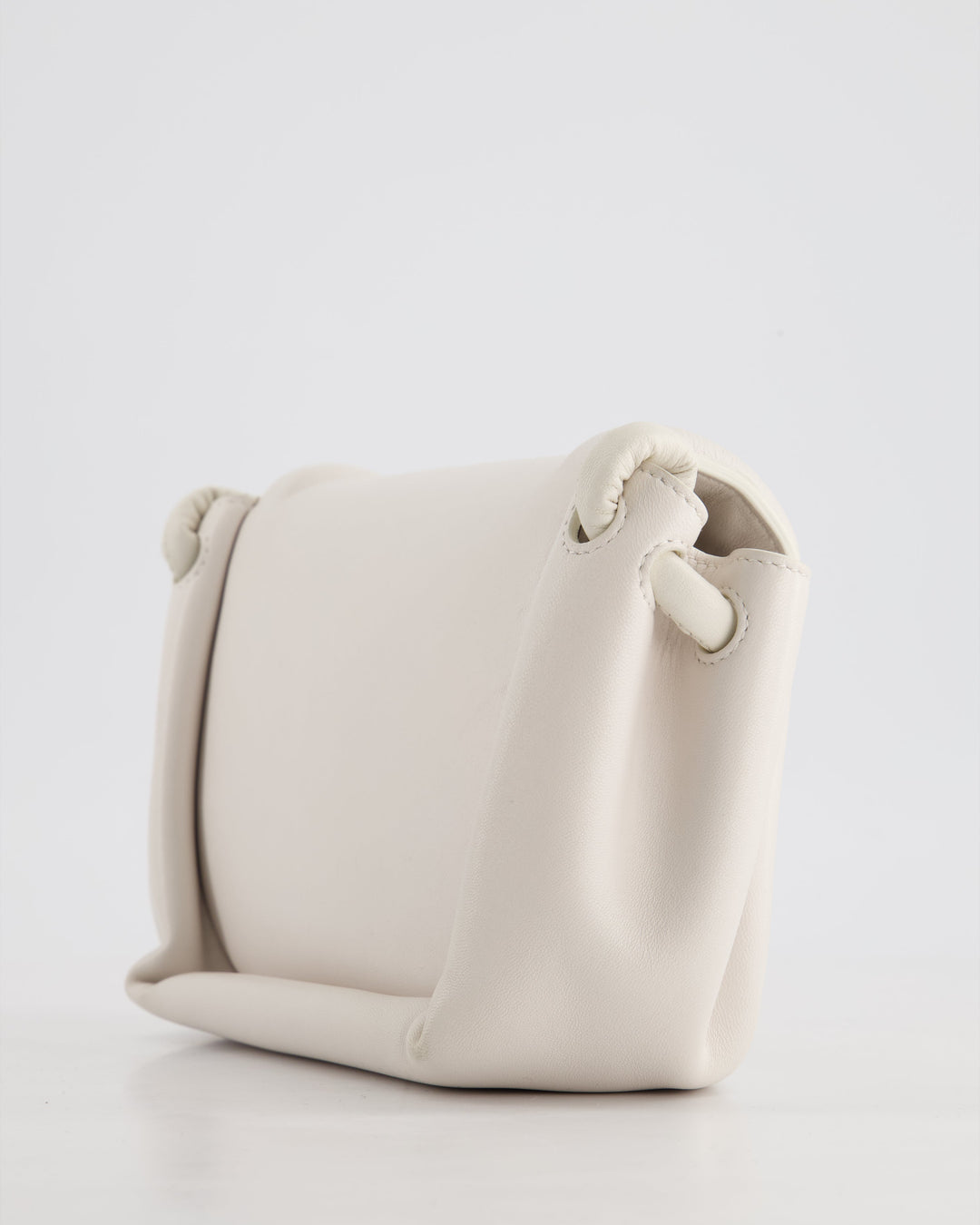 *FIRE PRICE* Top Quality Bottega Veneta White Small Beak Envelope Crossbody Bag