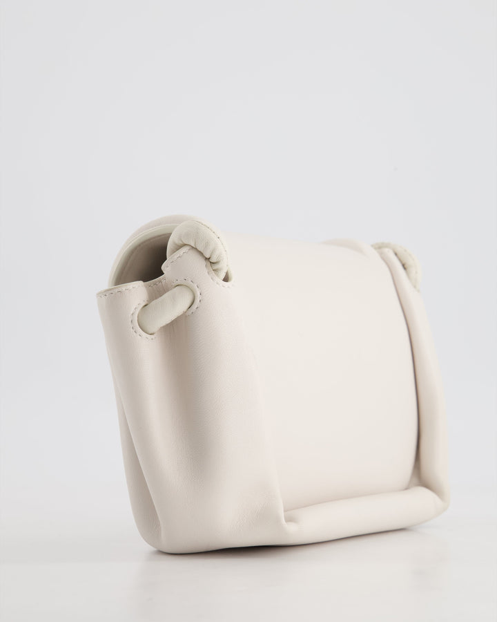 *FIRE PRICE* Bottega veneta White Small Beak Envelope Crossbody Bag