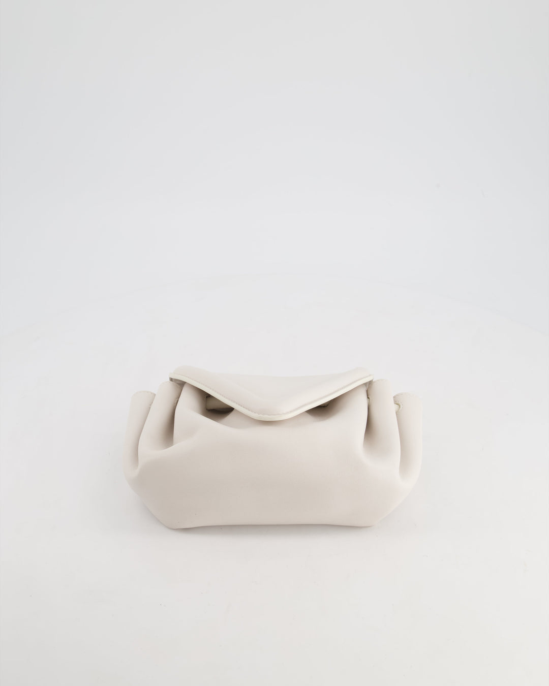 *FIRE PRICE* Top Quality Bottega Veneta White Small Beak Envelope Crossbody Bag