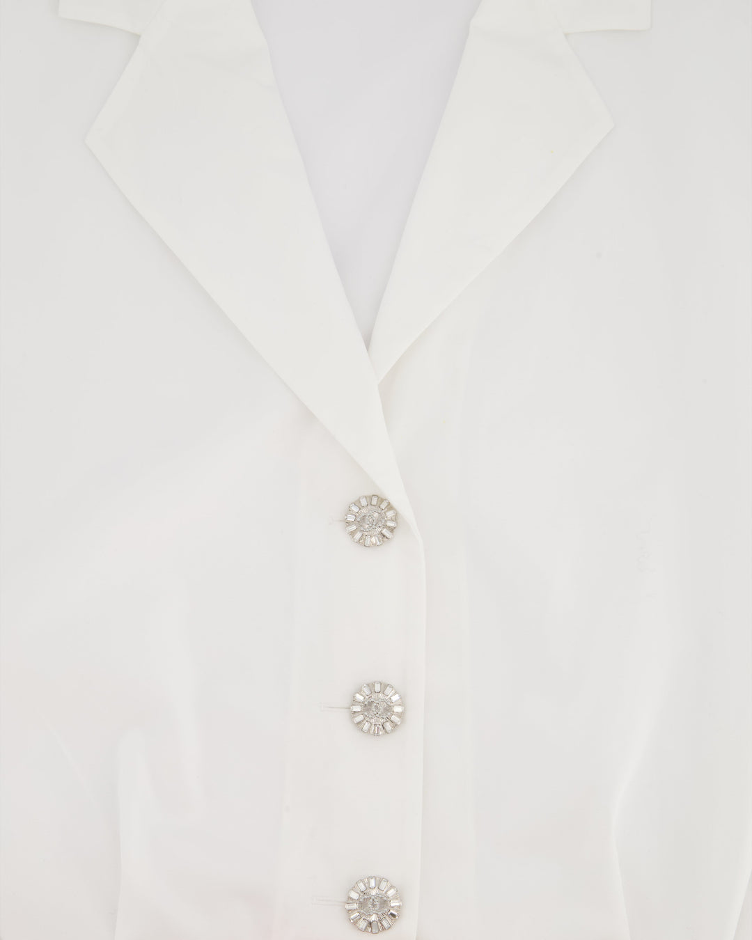 *HOT* Chanel Resort 2023 White Shirt Playsuit with Checked Pink Detachable Shorts & Long Train Detail Size FR 34 (UK 6)
