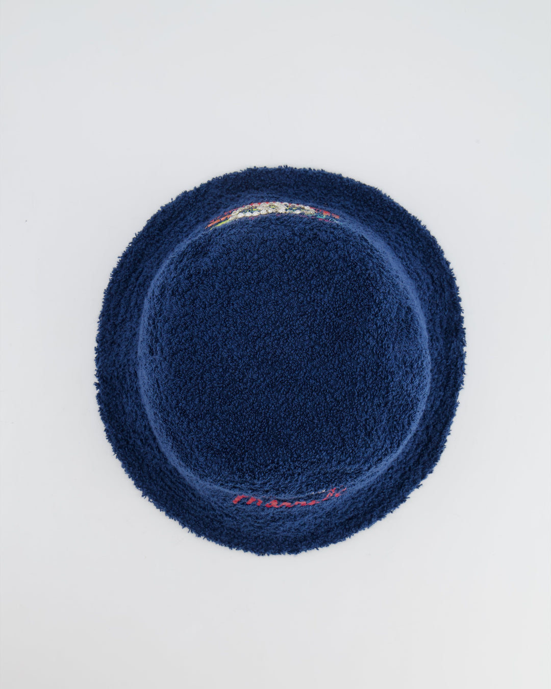 *RARE* Top Quality Chanel X Pharrell SS19 Capsule Collection Navy Hat with Crystal Embellished CC Logo Size S
