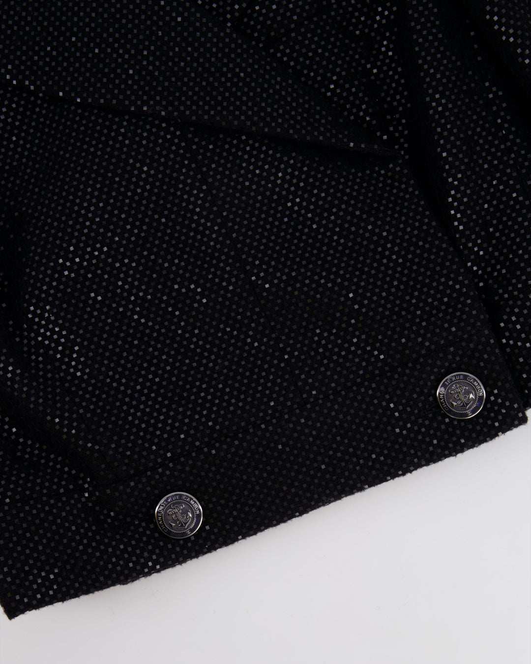 Top Quality Chanel Black Long Sleeve Embellished Jacket with Matching Jumpsuit Set Size FR 34 (UK 6)