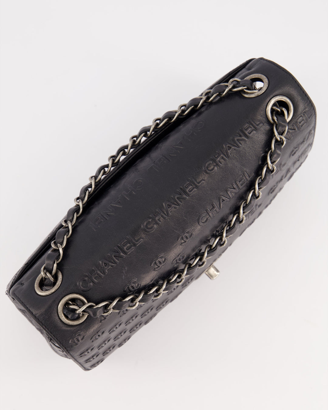 *RARE* Top Quality Chanel 2014 Paris Dallas Single Flap Embossed Quilted CC Bag with Ruthenium Hardware