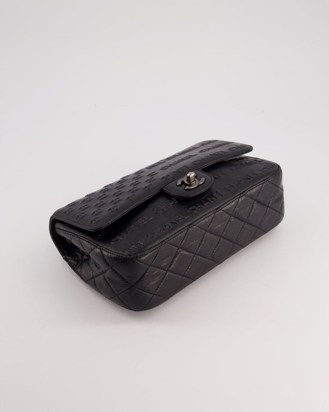 *RARE* Top Quality Chanel 2014 Paris Dallas Single Flap Embossed Quilted CC Bag with Ruthenium Hardware