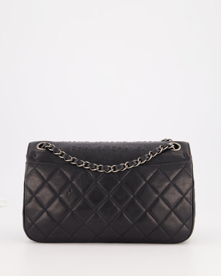 *RARE* Top Quality Chanel 2014 Paris Dallas Single Flap Embossed Quilted CC Bag with Ruthenium Hardware