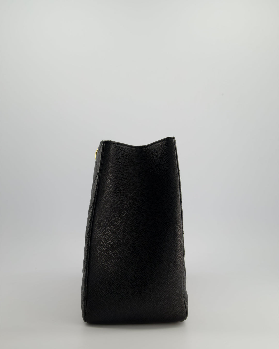 *RARE SIZE* Top Quality Chanel Large Black Grand Shopper Tote Bag in Caviar Leather with Gold Hardware