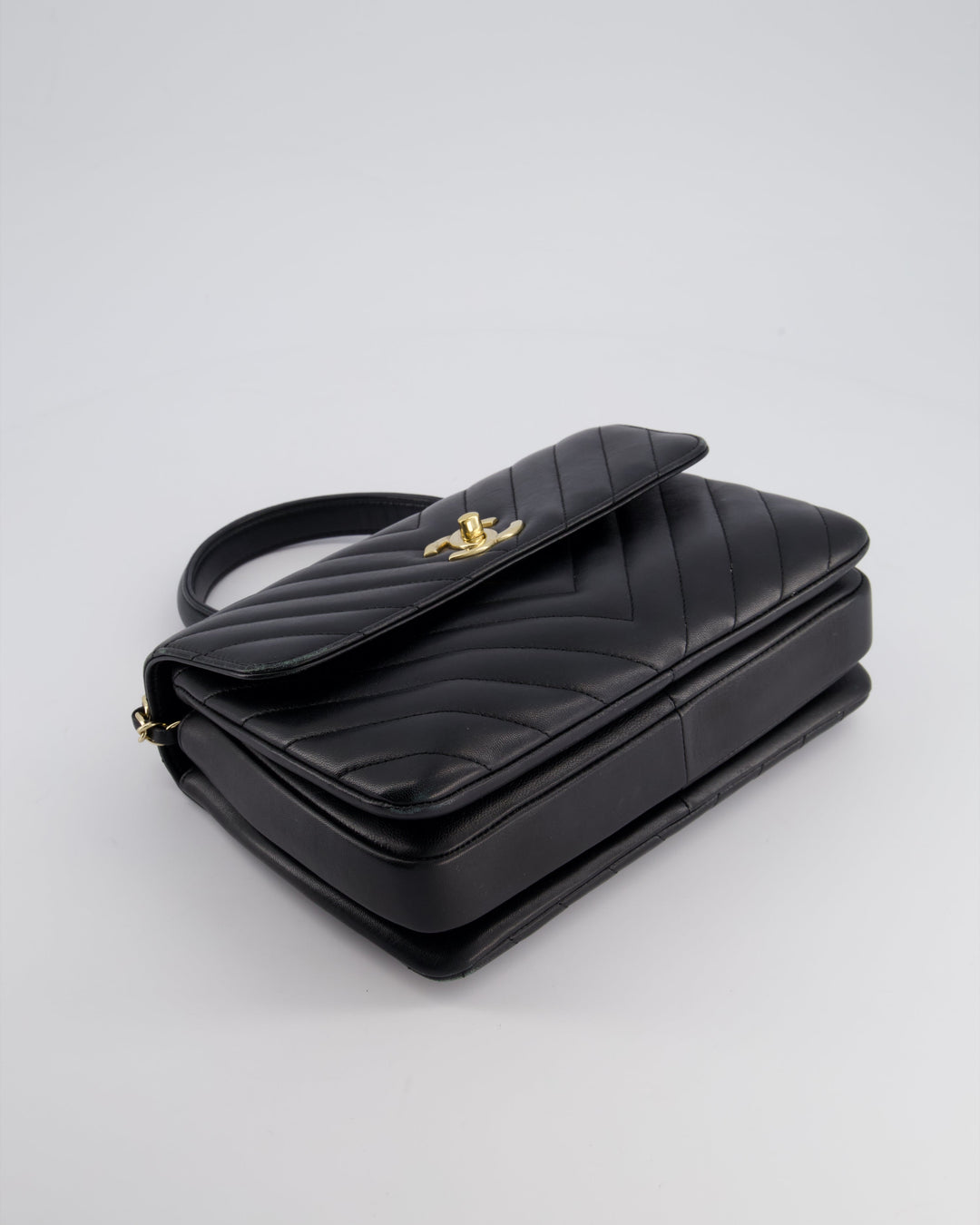 Top Quality Chanel Trendy Black CC Flap Bag in Quilted Lambskin Leather with Gold Hardware