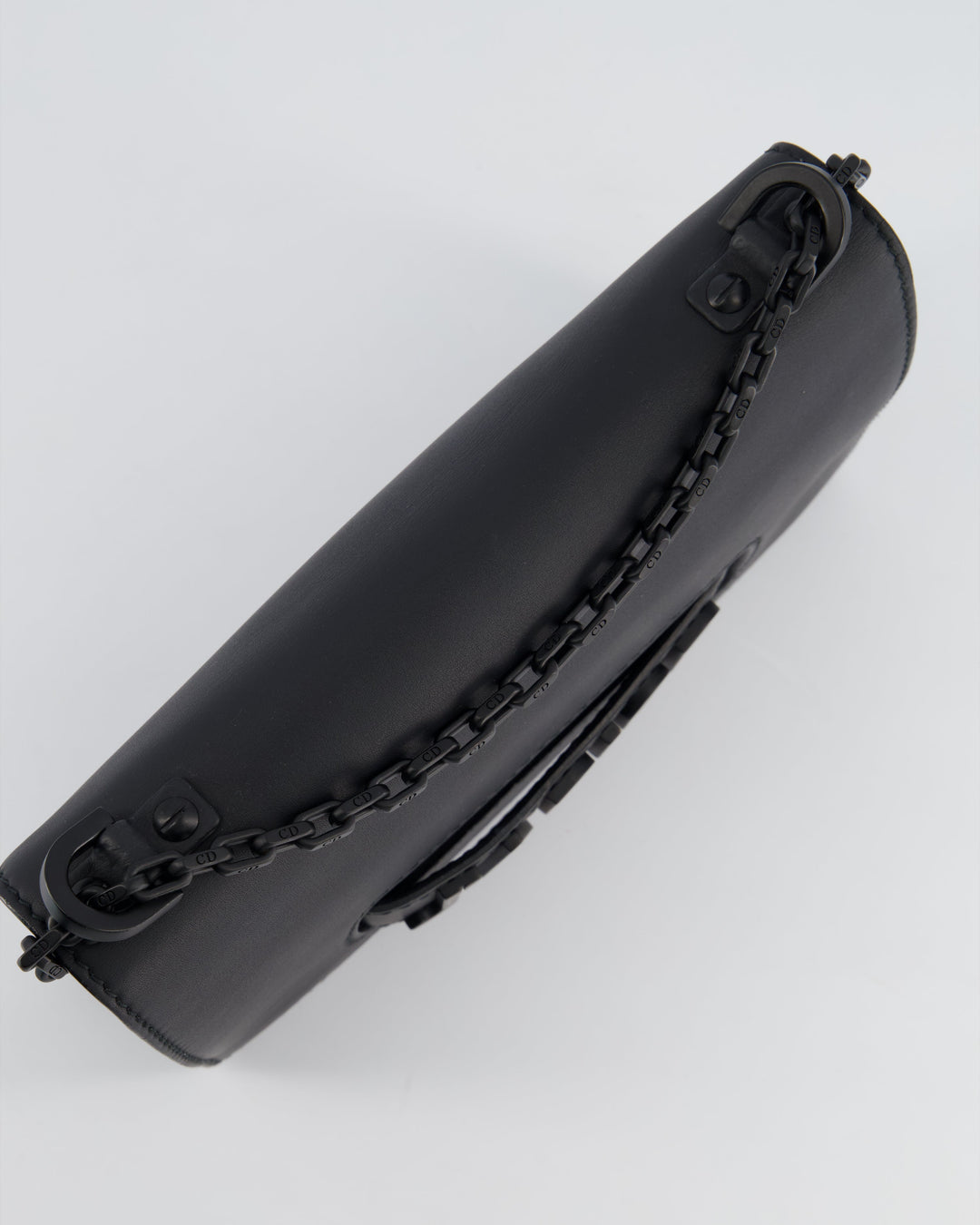 *FIRE PRICE* Christian Dior Black Matte J'ADior Medium Flap Bag in Smooth Calfskin Leather with Black Hardware