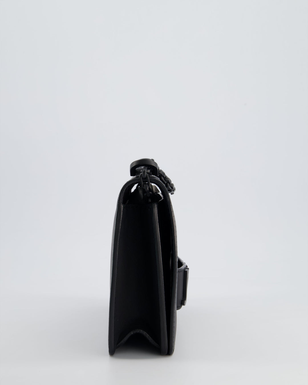 *FIRE PRICE* Christian Dior Black Matte J'ADior Medium Flap Bag in Smooth Calfskin Leather with Black Hardware