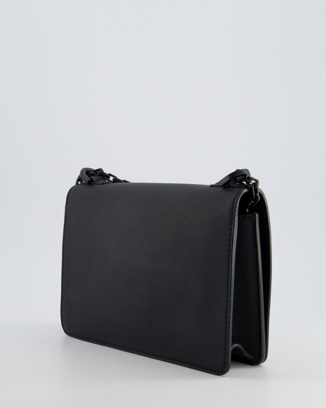 *FIRE PRICE* Christian Top quality Dior Black Matte J'ATop quality Dior Medium Flap Bag in Smooth Calfskin Leather with Black Hardware