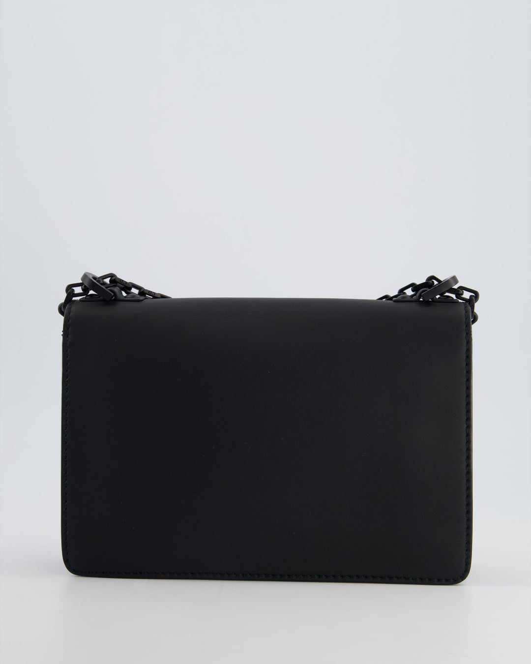 *FIRE PRICE* Christian Dior Black Matte J'ADior Medium Flap Bag in Smooth Calfskin Leather with Black Hardware
