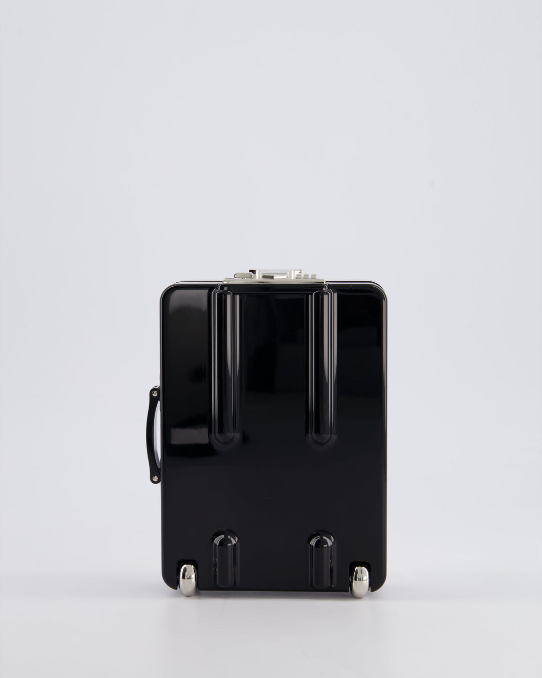 *RARE* Top Quality Chanel 2016 Airlines Evening In The Air Trolley Minaudi√®re Bag with Silver Hardware and Quilted Leather with CC Logo Detail