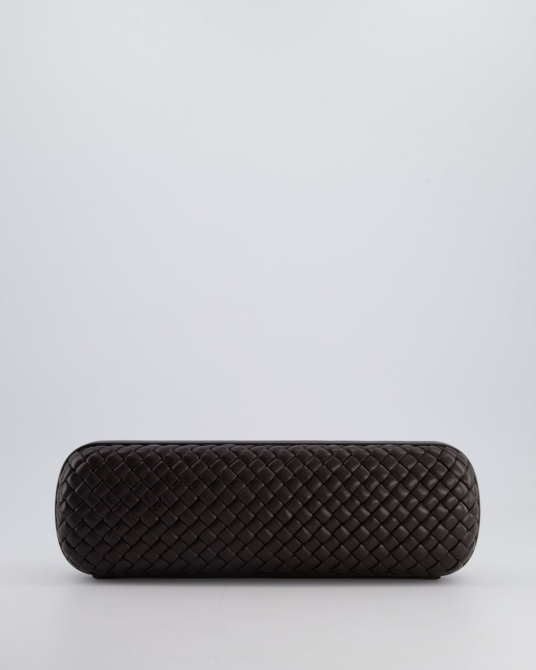 *HOT* Bottega veneta Chocolate Brown Intrecciato Stretch Long Clutch Bag