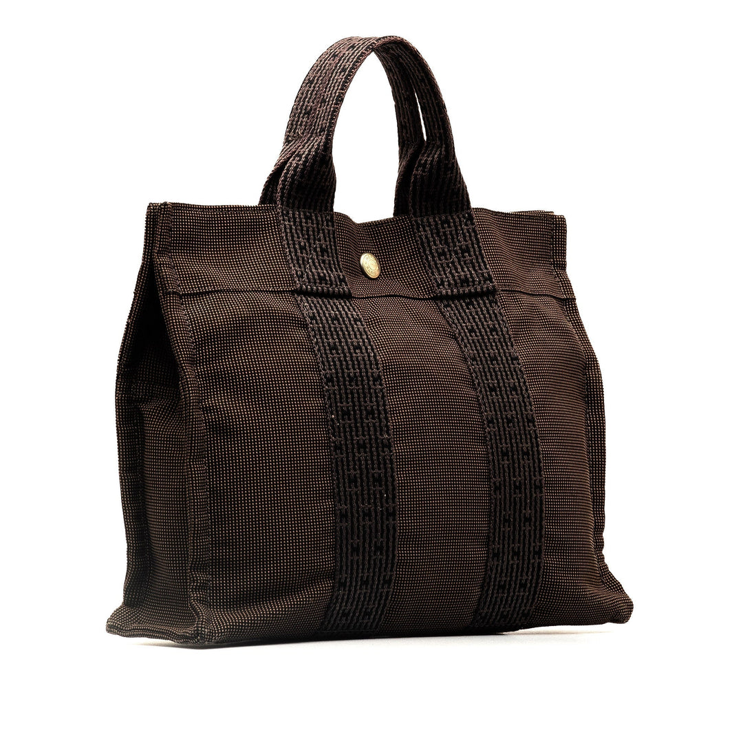 Top quality Hermes Toile Herline PM Handbag
