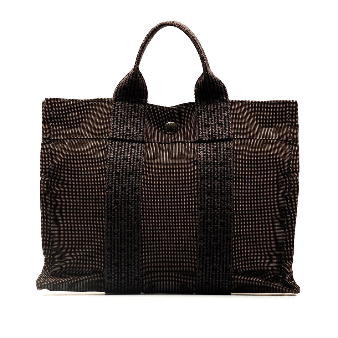 Top quality Hermes Toile Herline PM Handbag