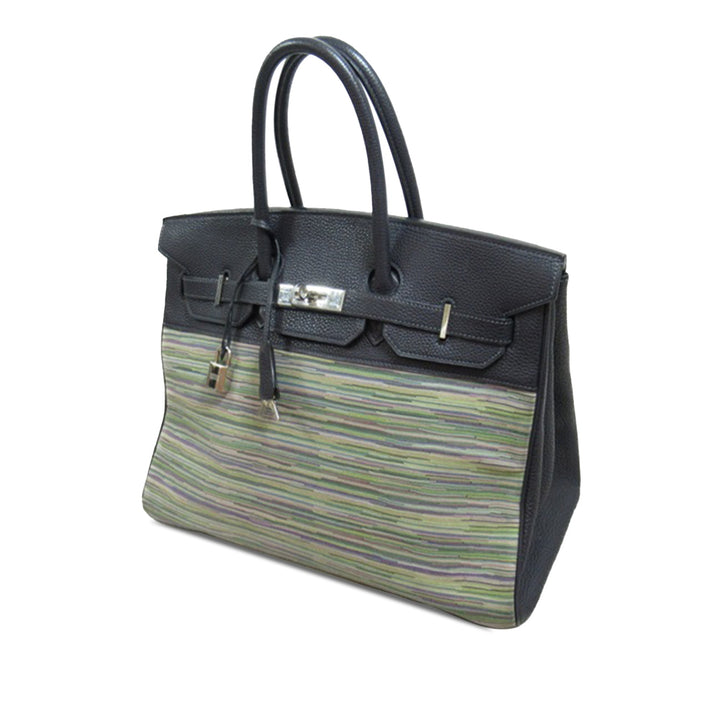 Top quality Hermes Togo and Vibrato Birkin 35 Handbag