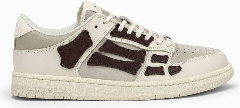 SKELTOP LOW BEIGE/BROWN TRAINER