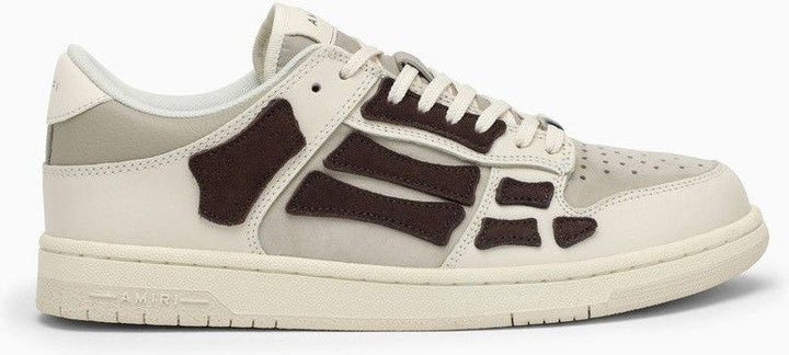 SKELTOP LOW BEIGE/BROWN TRAINER