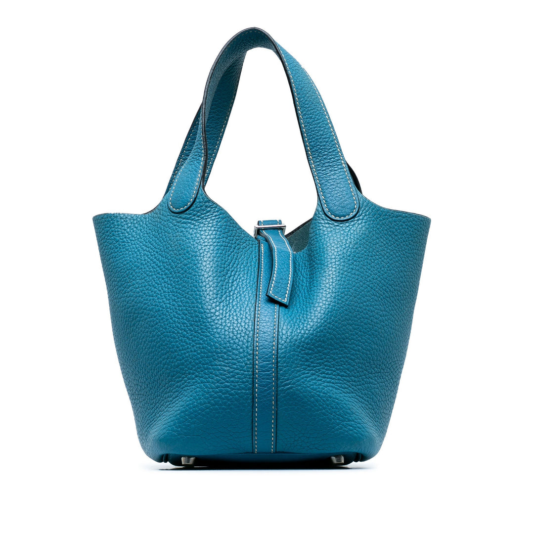Hermes Clemence Picotin Lock 18 Handbag